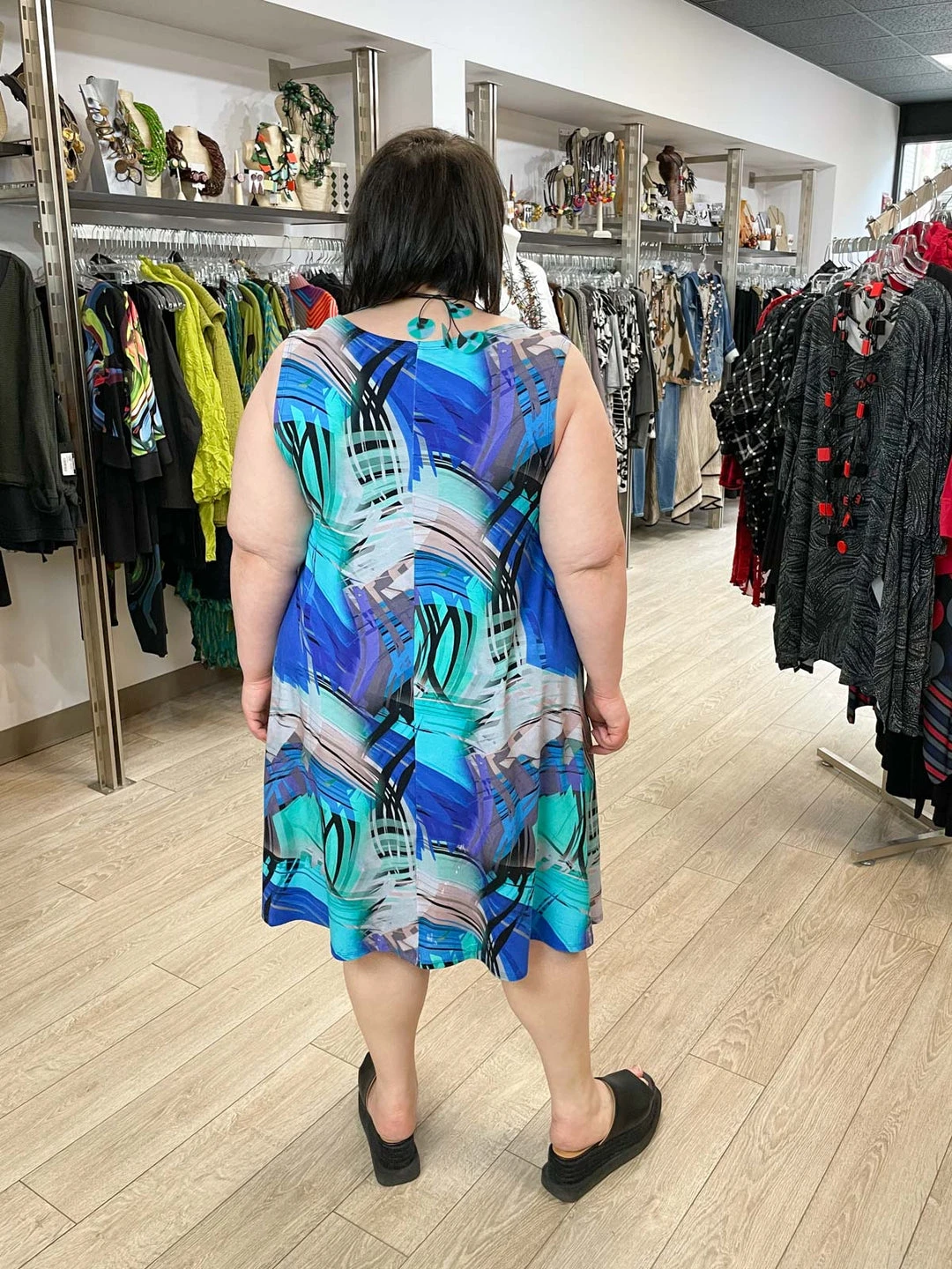 Kozan Dulce Dress, Tropicana Tencel 9 Kozan Dulce Dress, Tropicana Tencel