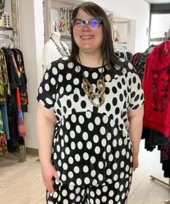 Kozan Kozan Emma Tunic, Salt & Pepper