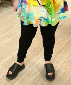 Kozan Jenna Legging, Black Tencel