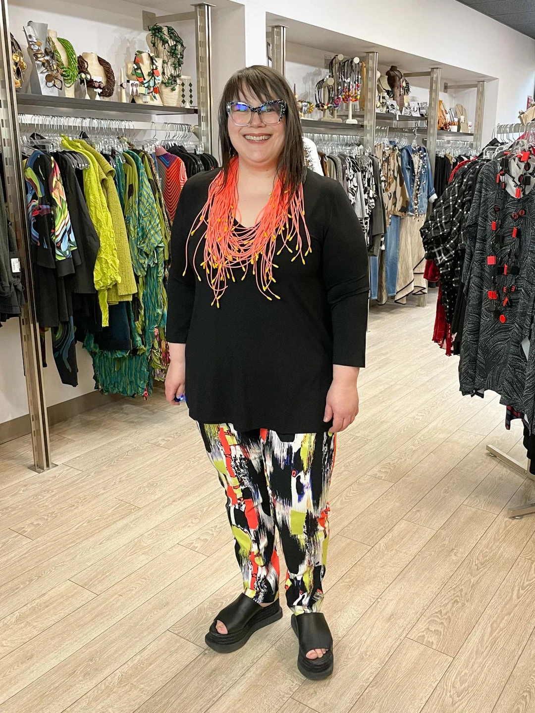 Kozan Kozan Juliana Top, Black Tencel 4 Kozan Kozan Juliana Top, Black Tencel