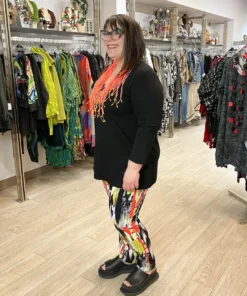 Kozan Kozan Juliana Top, Black Tencel 10 Kozan Kozan Juliana Top, Black Tencel