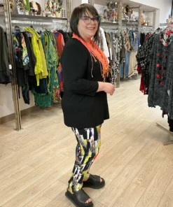 Kozan Kozan Juliana Top, Black Tencel 12 Kozan Kozan Juliana Top, Black Tencel