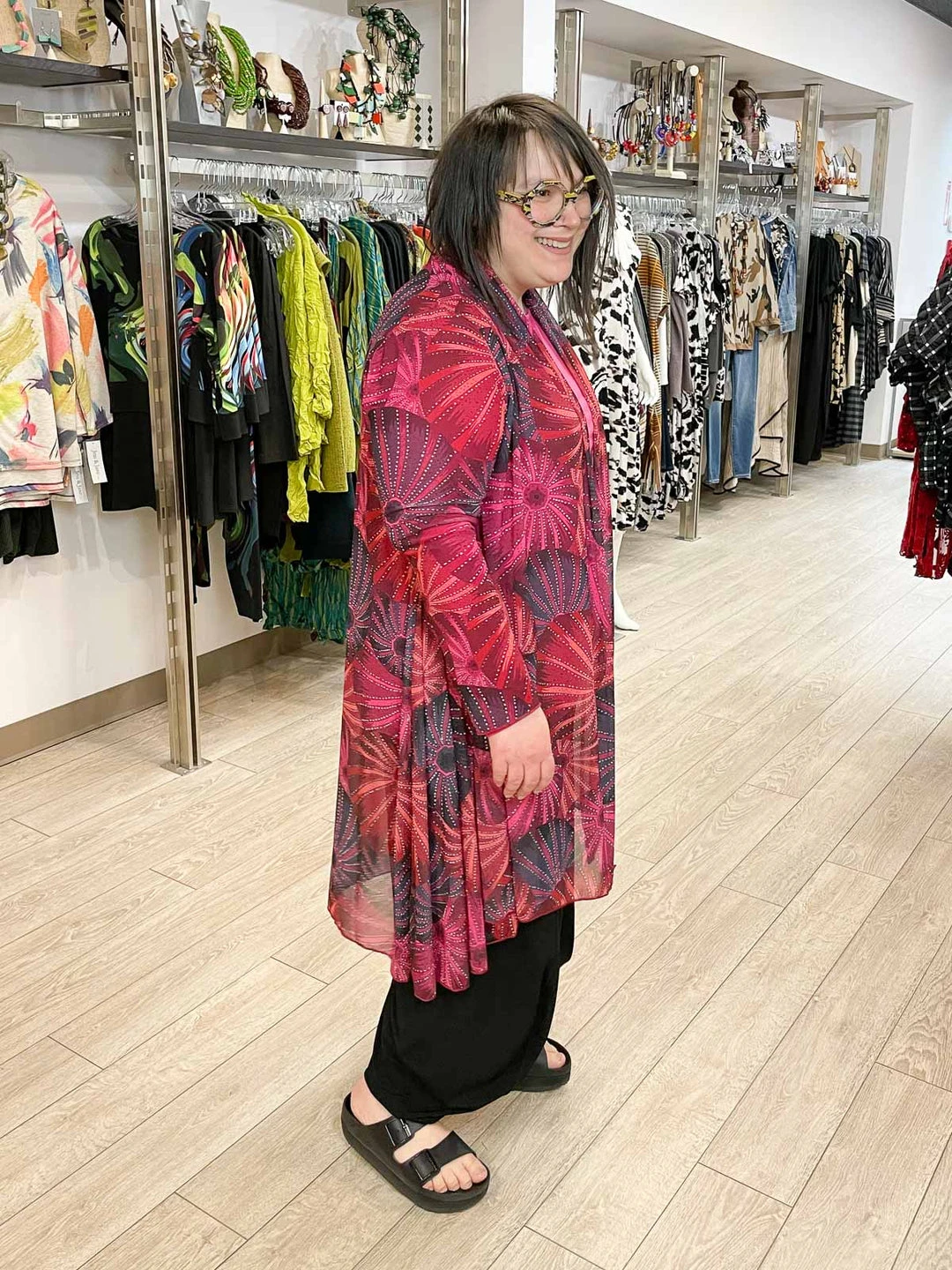 Kozan Kozan Molly Cardigan, Sea Urchin Mesh 4 Kozan Kozan Molly Cardigan, Sea Urchin Mesh