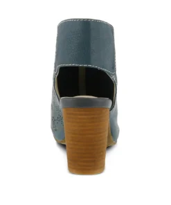 L'Artiste Fab Sling Back Mule - Blue L'Artiste