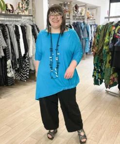 Link LINK Studio Nika Knit Tunic, Turquoise