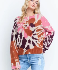 Lisa Todd Lisa Todd Dreamscape Sweater, Candy Pop