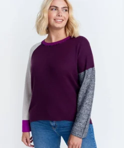 Lisa Todd Lisa Todd Misfit Sweater, Berry Bomb