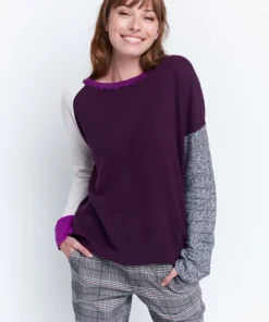 Lisa Todd Lisa Todd Misfit Sweater, Berry Bomb