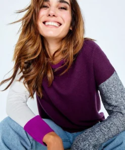 Lisa Todd Lisa Todd Misfit Sweater, Berry Bomb