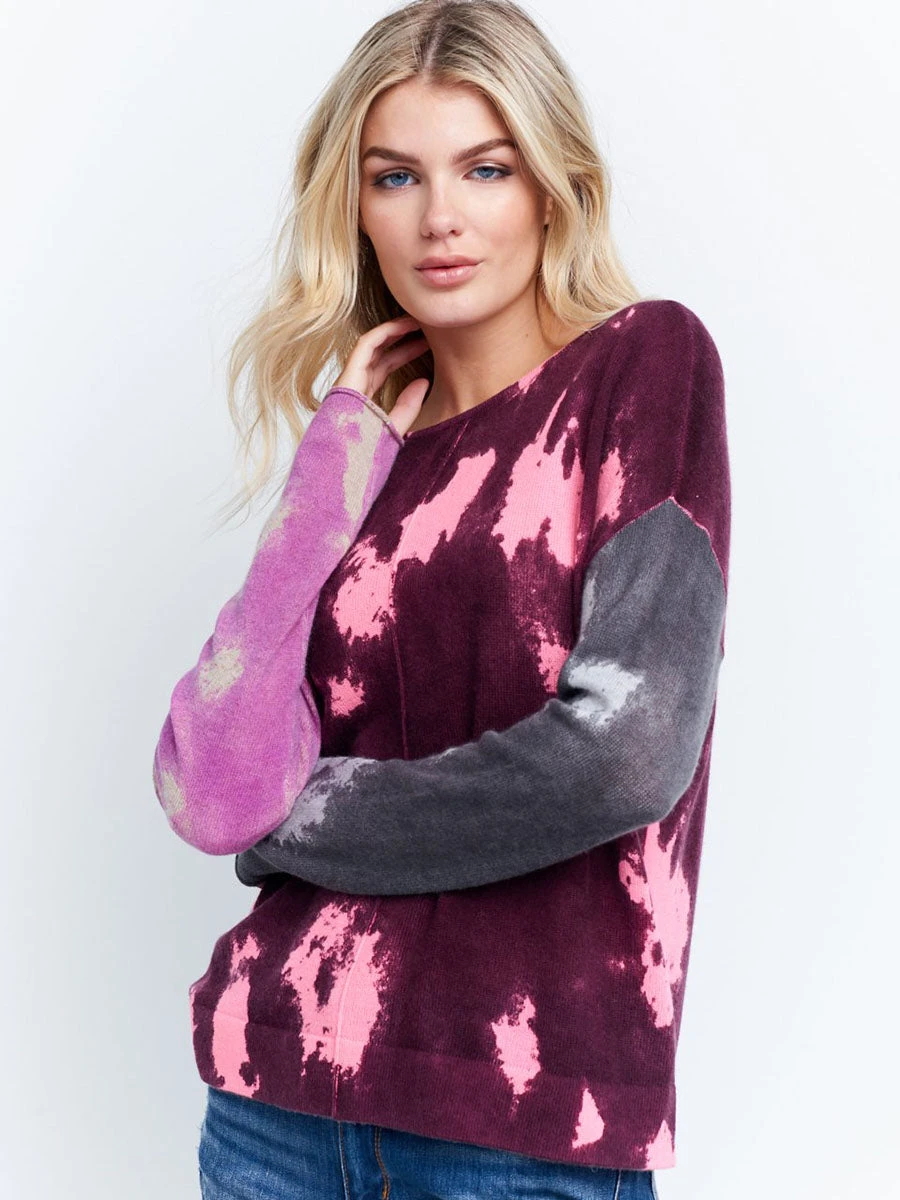 Lisa Todd Pop Art Sweater, Cotton Candy 5 Lisa Todd Pop Art Sweater, Cotton Candy