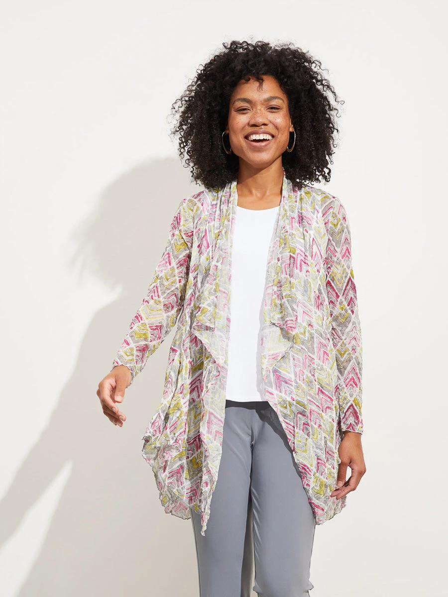 Liv By Habitat Clothes Liv By Habitat Mia Cardigan, Watercolor Diamond