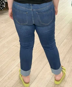 Liverpool Los Angeles Liverpool Los Angeles Charlie Crop Wide Rolled Cuff, Sartell