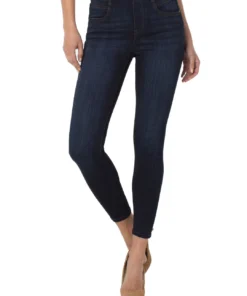 Liverpool Los Angeles Gia Glider Ankle Skinny, Dunmore Dark