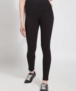 Lysse Lysse Toothpick Denim Legging, Black