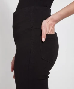 Lysse Baby Bootcut Denim - Black 10 Lysse Baby Bootcut Denim - Black