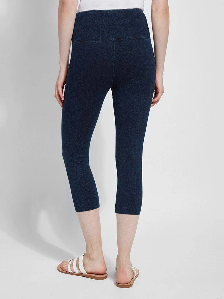 Lysse Denim Capri, Indigo Lysse 6 Lysse Denim Capri, Indigo Lysse