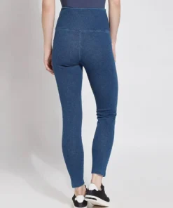 Lysse Denim Legging, Mid Wash Lysse
