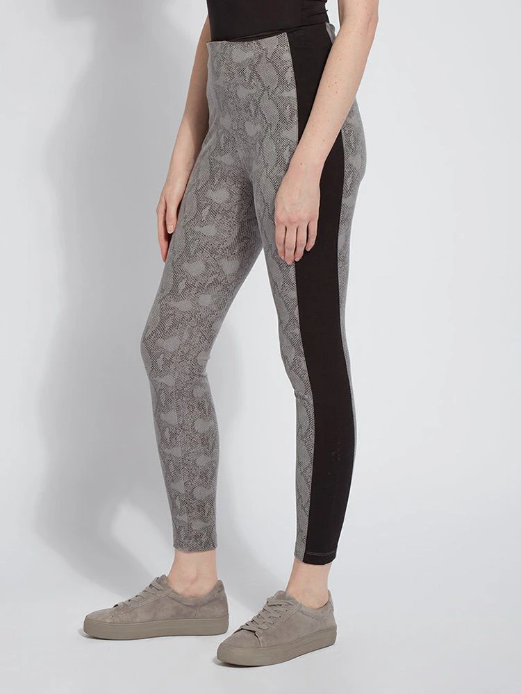 Lysse Lysse Foil Suede Laura Legging, Nickel Snake 6 Lysse Lysse Foil Suede Laura Legging, Nickel Snake