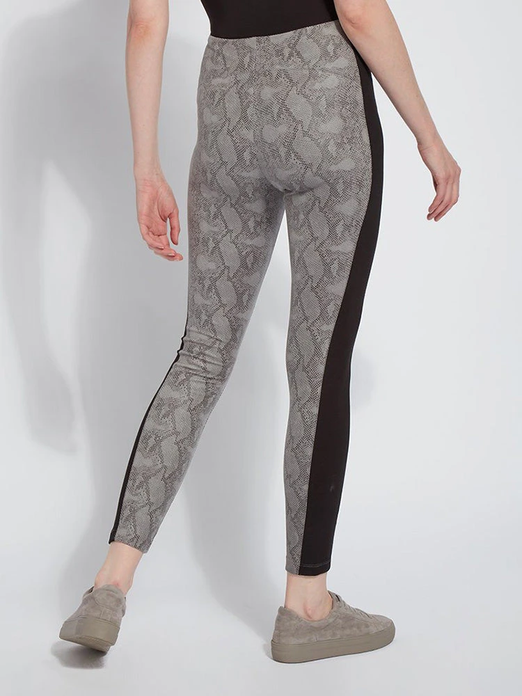 Lysse Lysse Foil Suede Laura Legging, Nickel Snake 7 Lysse Lysse Foil Suede Laura Legging, Nickel Snake