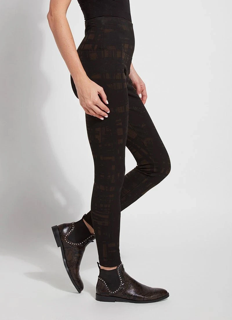 Lysse Pattern Denim Legging, Deep Olive Sketch Lysse 4 Lysse Pattern Denim Legging, Deep Olive Sketch Lysse