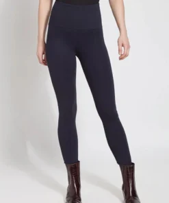 Lysse Ponte Signature Center Seam Legging, Midnight