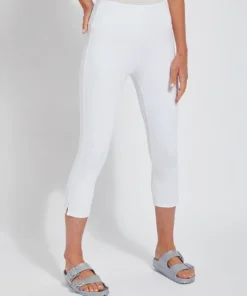 Lysse Lysse Toothpick Denim Capri, White