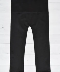 M. Rena High Waist Cropped Denim Legging Plus, Black