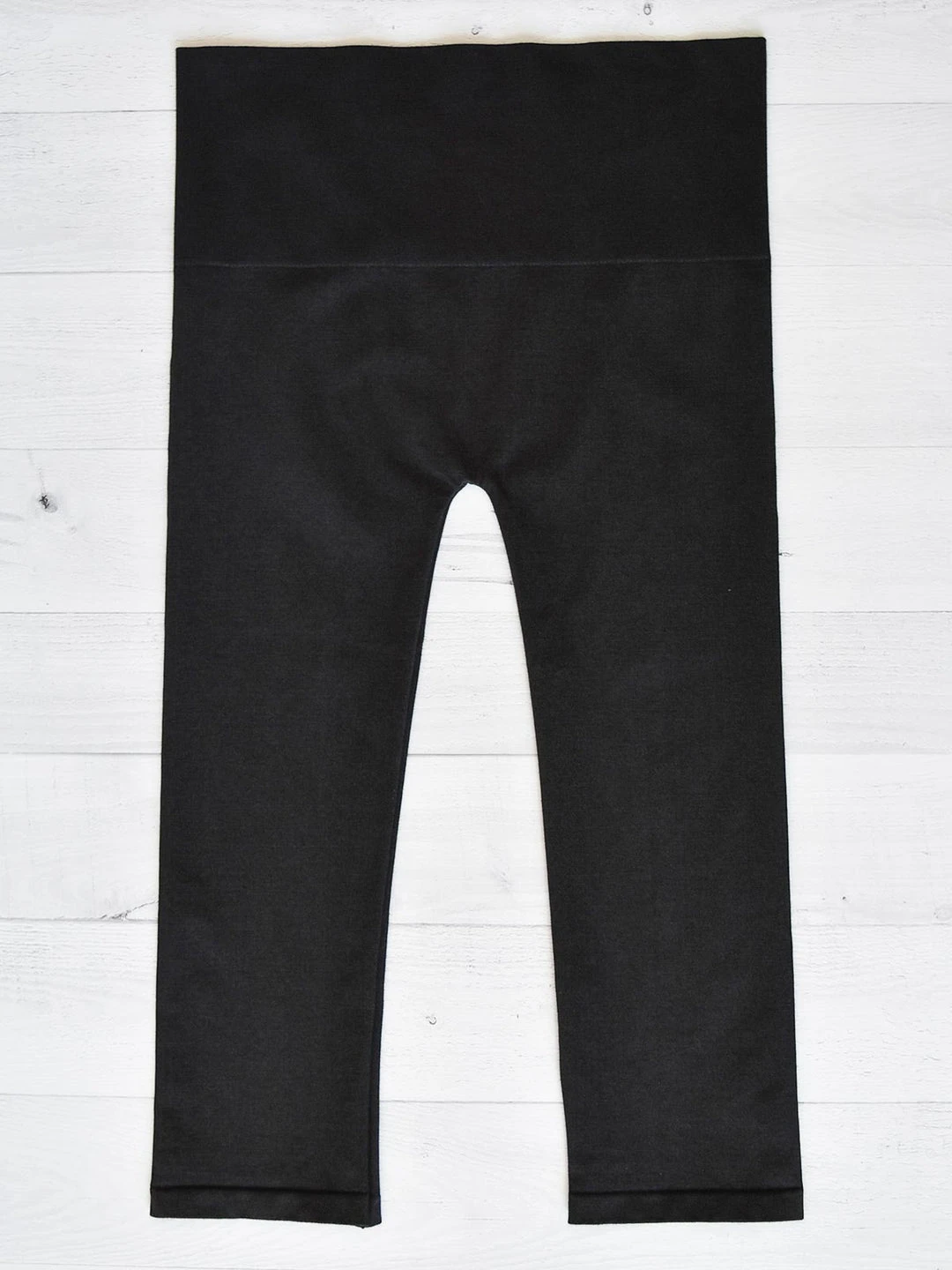 M. Rena High Waist Cropped Denim Legging Plus, Black