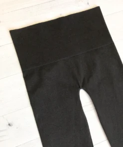 M. Rena High Waist Cropped Denim Legging Plus, Black