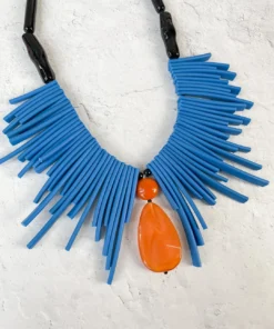 Michaela Malin Billy Necklace, Blue