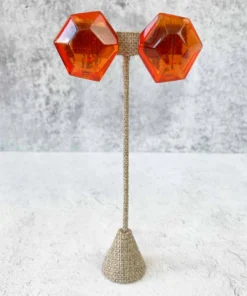 Monies Kiev Earclips, Orange