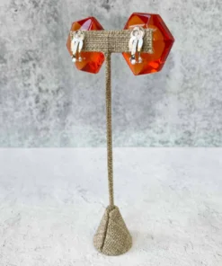 Monies Kiev Earclips, Orange