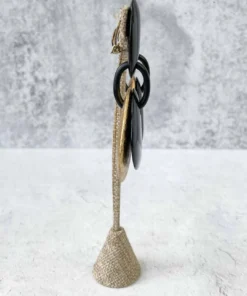 Monies Rio Earclips, Black/Gold 8 Monies Rio Earclips, Black/Gold