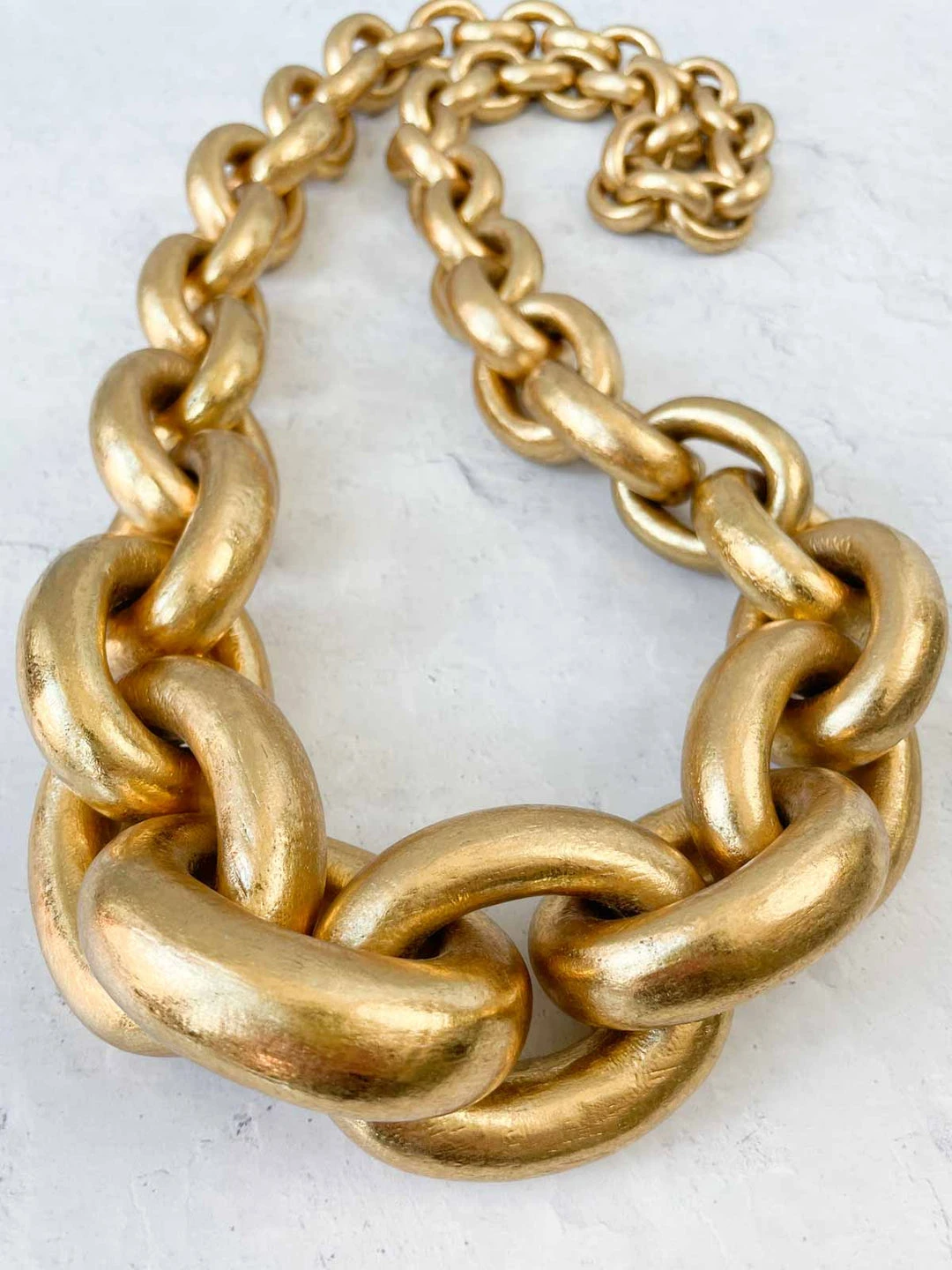 Monies Shanghai Necklace, Gold Monies 5 Monies Shanghai Necklace, Gold Monies