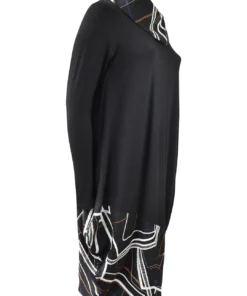 NY 77 NY 77 Embroidered Accent Dress, Black/Multi 8 NY 77 NY 77 Embroidered Accent Dress, Black/Multi