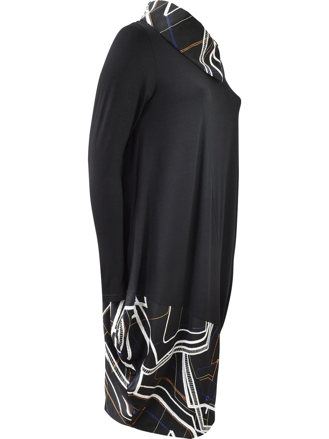 NY 77 NY 77 Embroidered Accent Dress, Black/Multi 5 NY 77 NY 77 Embroidered Accent Dress, Black/Multi