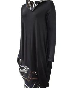 NY 77 NY 77 Embroidered Accent Dress, Black/Multi 9 NY 77 NY 77 Embroidered Accent Dress, Black/Multi