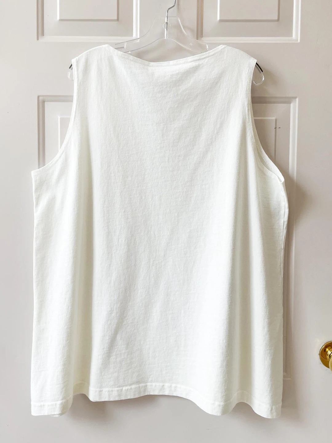 Pacificotton Bryn Walker Pira Tank, White 4 Pacificotton Bryn Walker Pira Tank, White