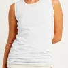 Planet Luxury Tank, White Planet