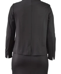 Q'Neel Ponte Pocket Blazer, Black