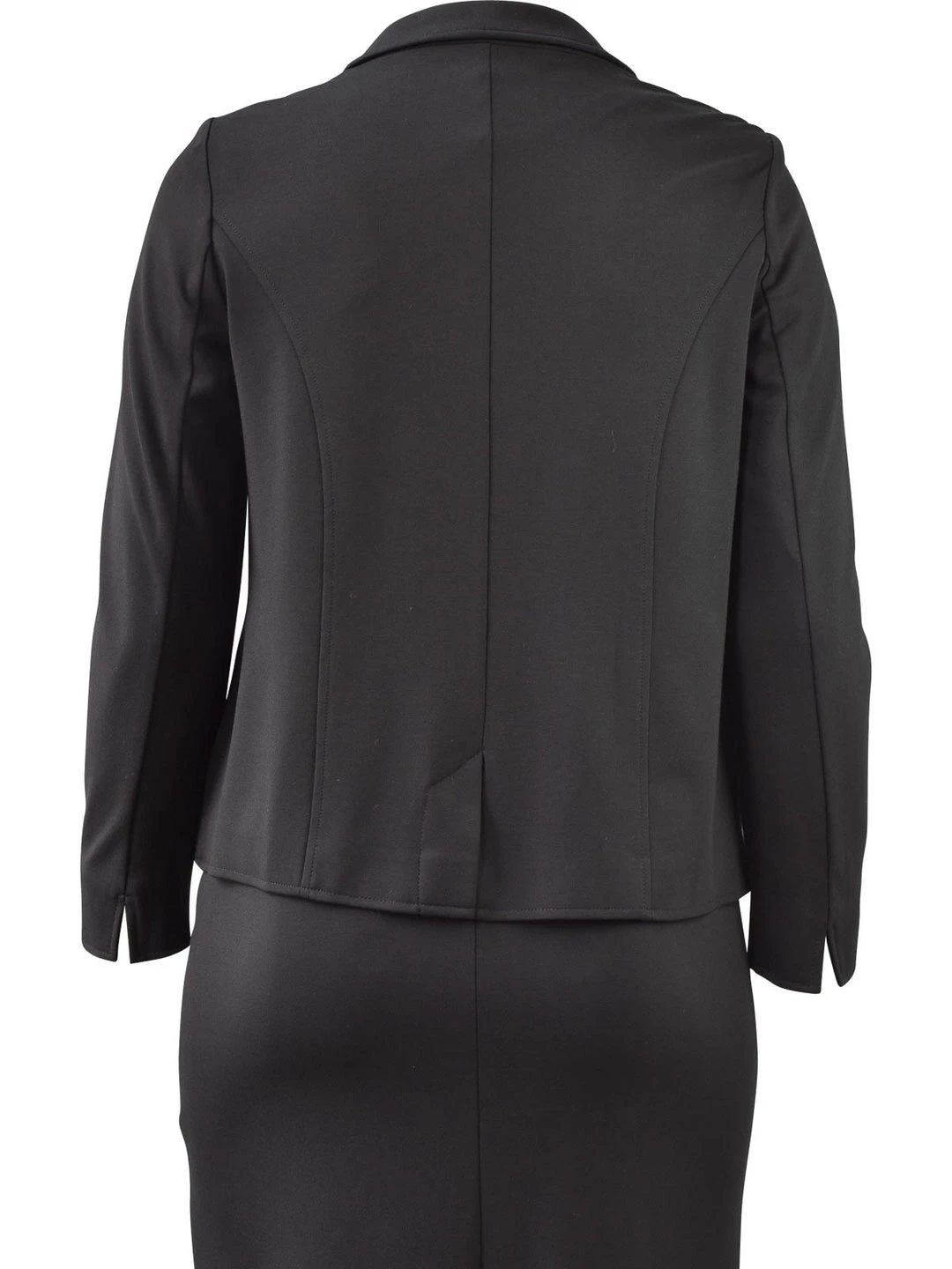 Q'Neel Ponte Pocket Blazer, Black 4 Q'Neel Ponte Pocket Blazer, Black