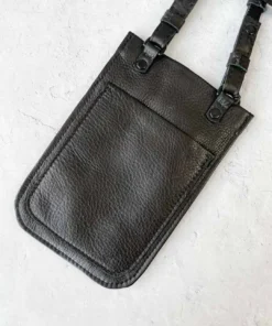 Riel Cell Phone Sling Crossbody Bag, Black Riel