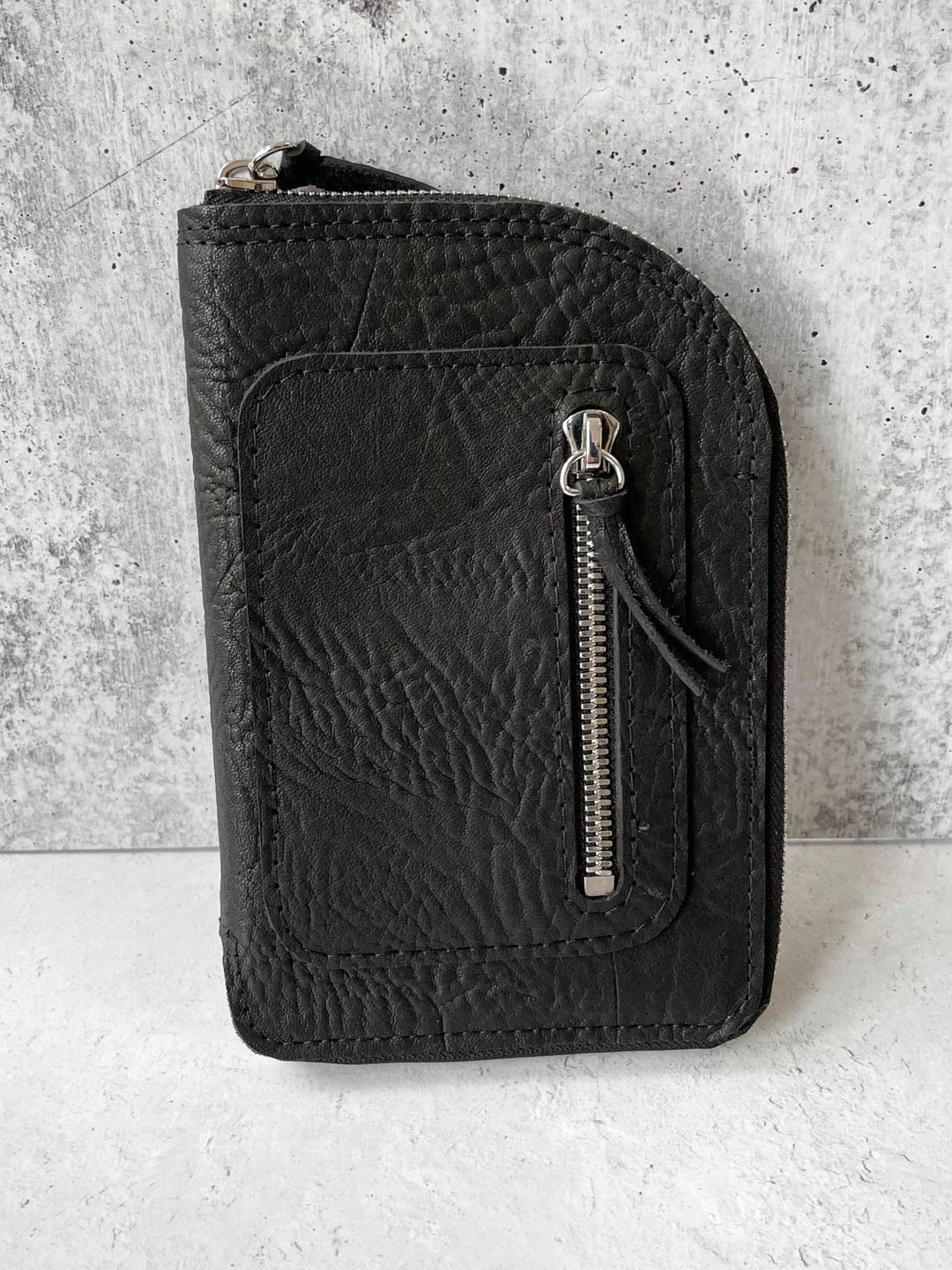 Riel Large Zipper Wallet, Black Riel 3 Riel Large Zipper Wallet, Black Riel