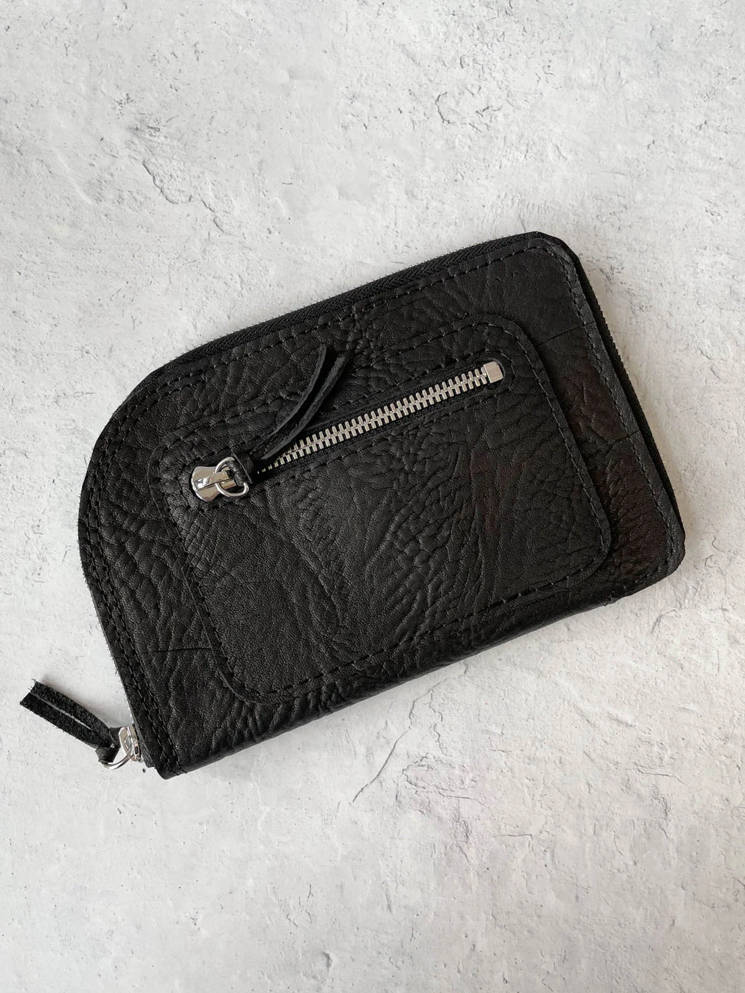 Riel Large Zipper Wallet, Black Riel 5 Riel Large Zipper Wallet, Black Riel