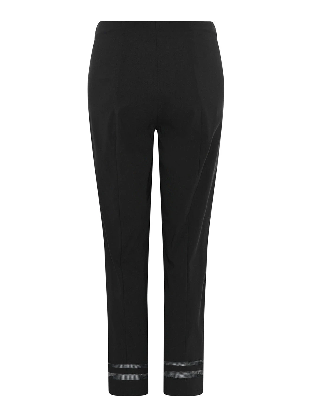 Robell Marie Mesh Trim Crop Pant, Black 5 Robell Marie Mesh Trim Crop Pant, Black
