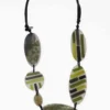 Sylca Designs Sylca Designs Alessia Statement Necklace, Green