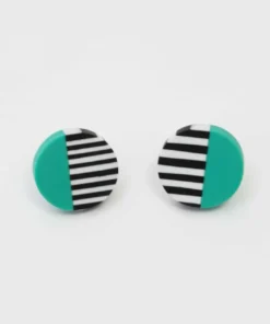 Sylca Designs Sylca Designs Chloe Stud Earrings, Ocean