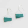 Sylca Designs Cubist Earrings, Turquoise Sylca Designs
