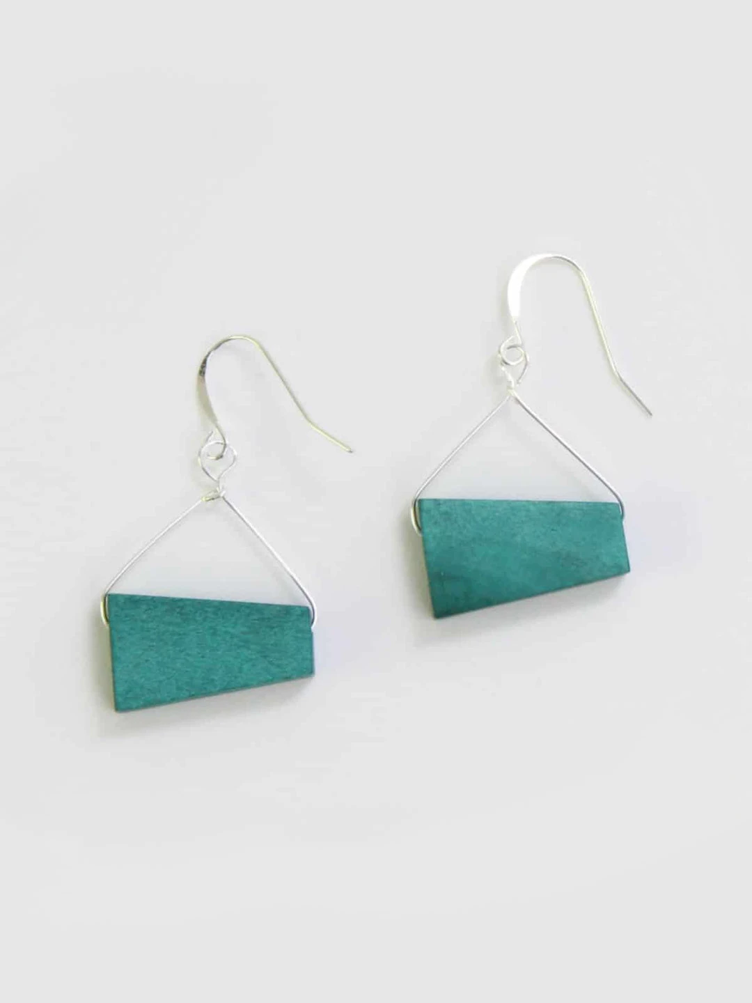 Sylca Designs Cubist Earrings, Turquoise Sylca Designs 3 Sylca Designs Cubist Earrings, Turquoise Sylca Designs
