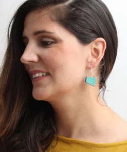 Sylca Designs Cubist Earrings, Turquoise Sylca Designs 7 Sylca Designs Cubist Earrings, Turquoise Sylca Designs